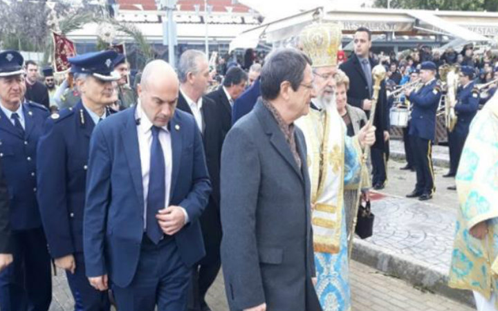 Παρουσία Προέδρου Δημοκρατίας και Αρχιεπισκόπου ο εορτασμός των Θεοφανίων στην Πάφο